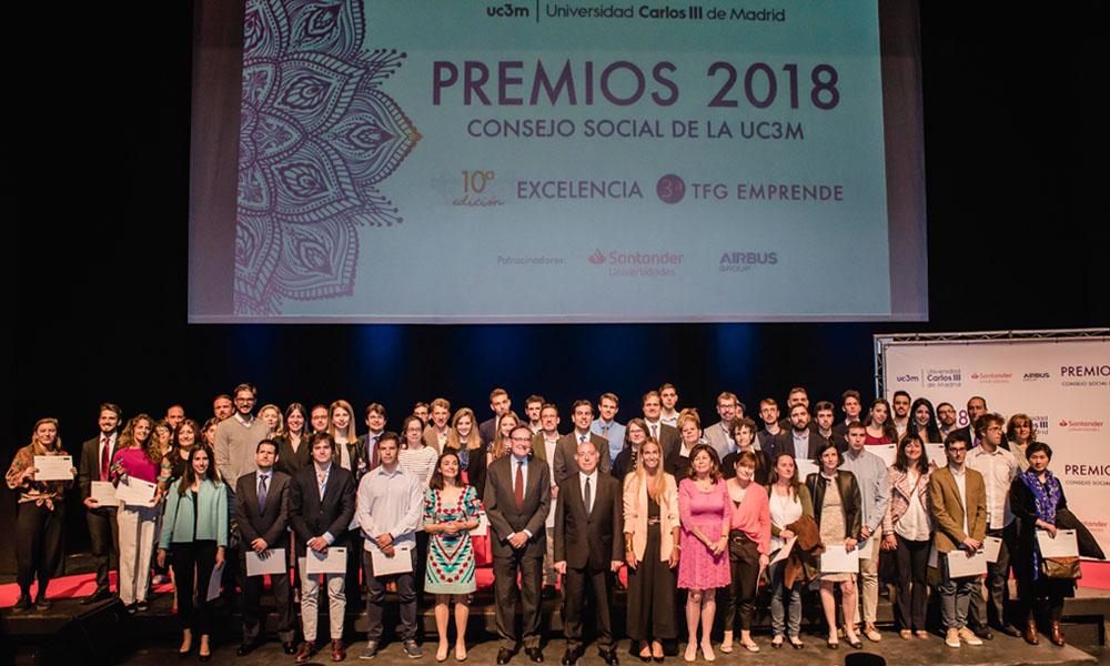 Premios de Excelencia 2018 del Consejo Social de la UC3M