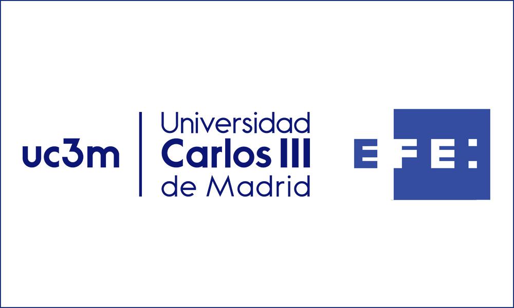Logotipos de UC3M y EFE