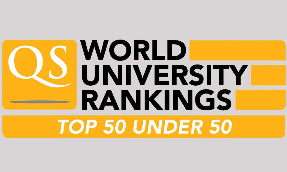 Logo del ranking QS Top 50 Under 50 2018