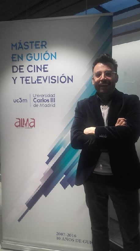 Cralos Miranda profesor Máster en Guion Cine y Tv de la UC3M