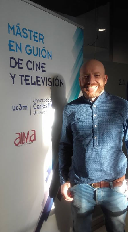 Iván Escobar profesor Master Guion Cine y Tv UC3M