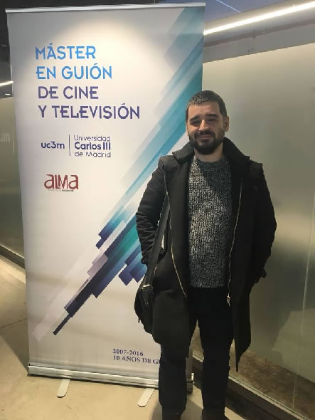 Natxo López profesor Master Guion Cine y Tv UC3M