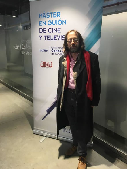 Xavi Puerta profesor Master Guion Cine y Tv UC3M