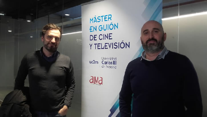 Alberto y Jorge Sanchez Cabezudo profesores Master Guion Cine y Tv UC3M