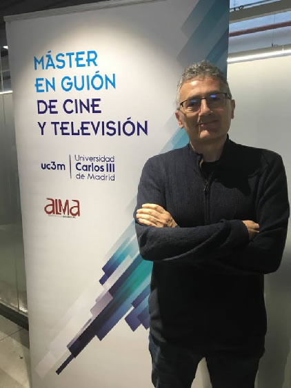 Carlos López profesor Master Guion Cine y Tv UC3M