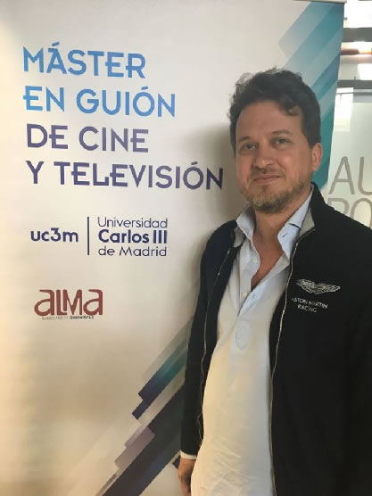 Sydney Borjas profesor Máster Guion Cine y Tv en la UC3M