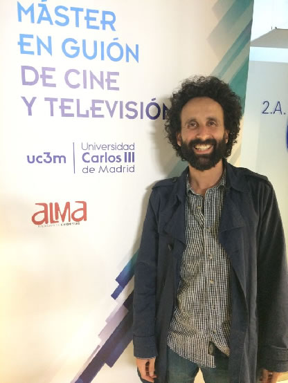 Pablo Remón profesor Máster Guion Cine y Tv en la UC3M
