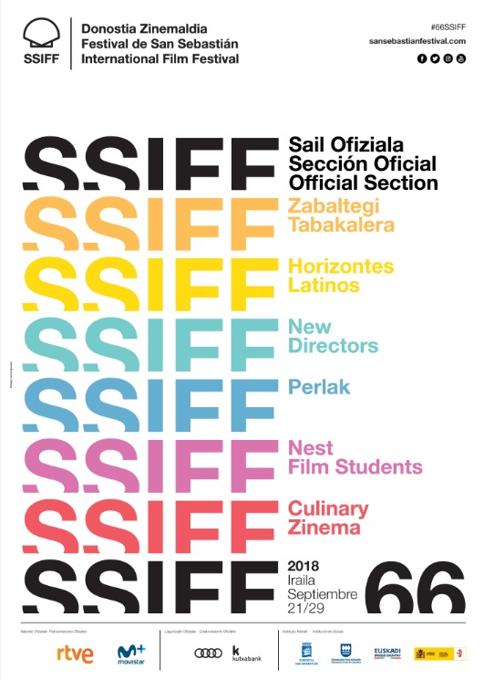 Cartel del 66 edición del Festival de San Sebastián