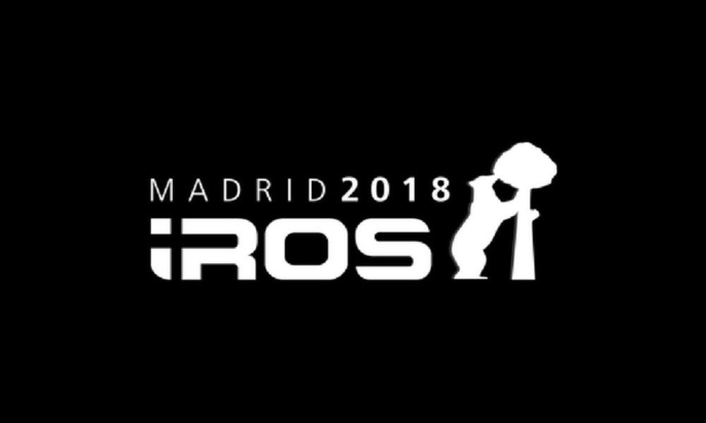 LogotipO IROS 2018, Madrid. 