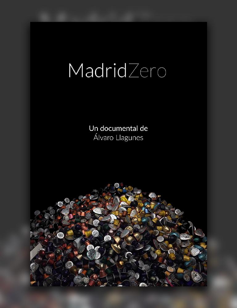 Cartel promocional para el proyecto MadridZero