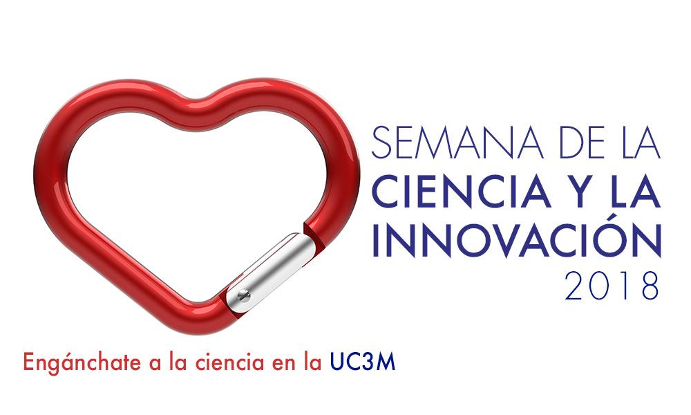Logotipo de la Semana de la Ciencia 2018 UC3M