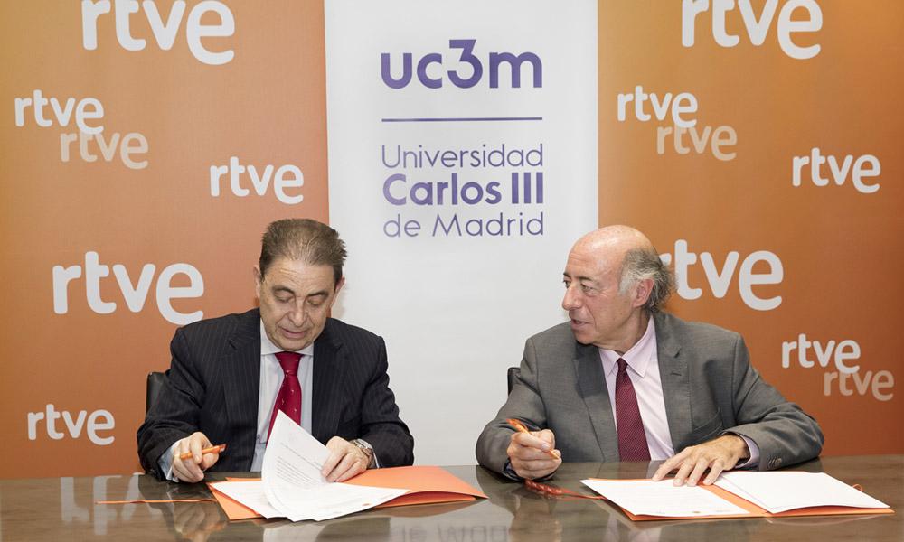 Renovación de la Cátedra RTVE de la Universidad Carlos III de Madrid