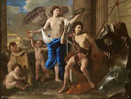 El triunfo de David, de Nicolas Poussin