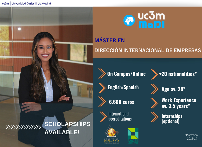 Máster en Dirección Internacional de Empresas UC3M