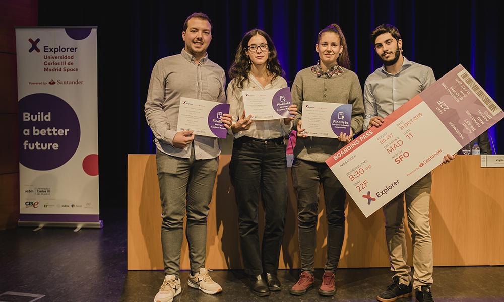 Entrega de los premios Explorer UC3M Space 2019