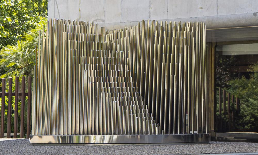Escultura “Órgano” de Eusebio Sempere. Crédito: Dolores Iglesias, Fundación Juan March
