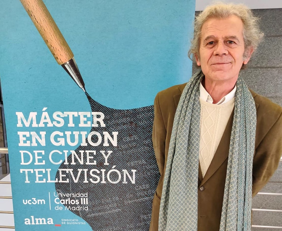 Tomás Rosón en el Máster Propio UC3M en Guion de Cine y TV