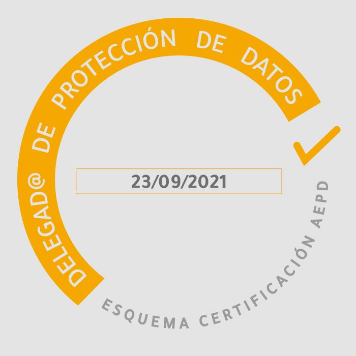 Logo Certificado de Delegado de Protección de Datos (DPD)