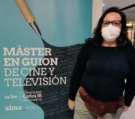 María Cerevera en el Máster de Guion de Cine y Tv de la UC3M