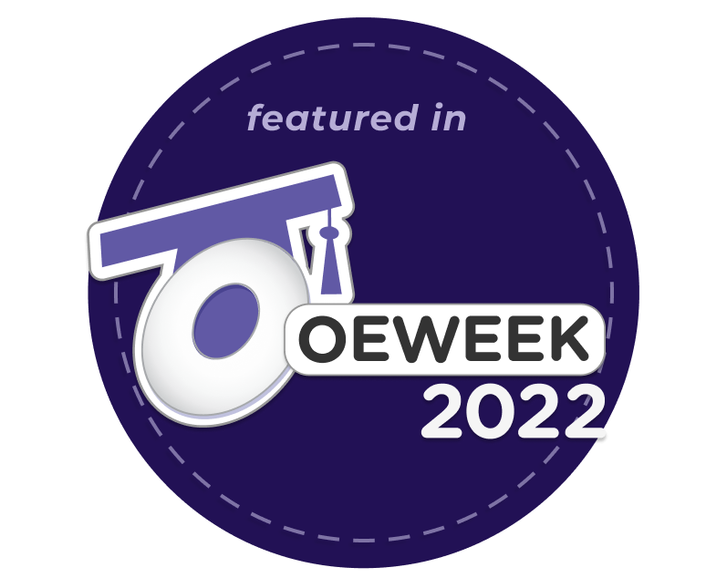 Open Education Week 2022 Logo