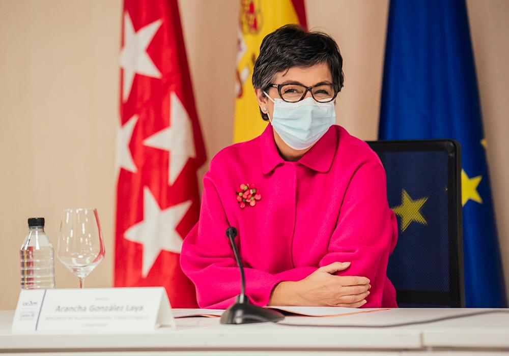 Sra. Dña. Arancha González Laya, Ministra de Asuntos Exteriores, Unión Europea y Cooperación