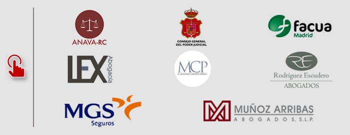 Logos of collaborator companies of the master