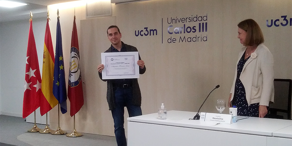 Alejandro Martínez Luna, ganador de la edición 2022 del Premio Rafael Illescas-Jones Day