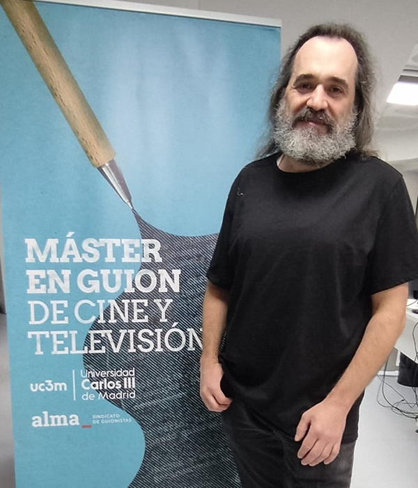 Carlos Molinero en el Máster de Guion de Cine y TV