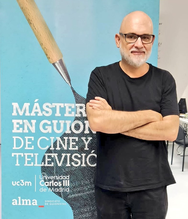 David Muñoz en el Máster de Guion de Cine y TV