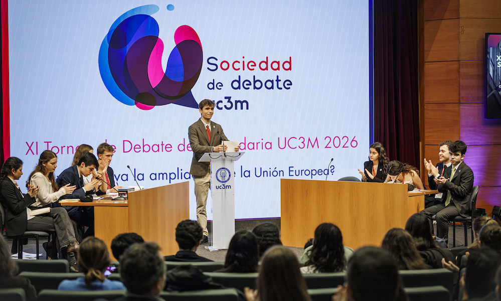 La UC3M celebra la final del XI Torneo de Debate de Secundaria