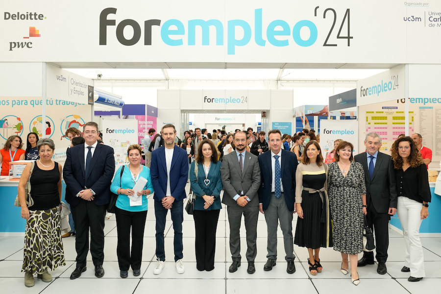 La UC3M celebra la 29ª edición de Forempleo, la mayor feria de empleo universitario de Madrid