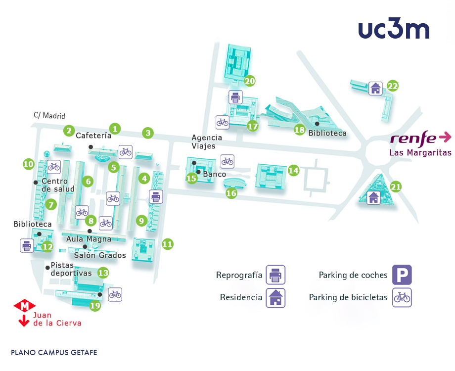 Plano Campus Getafe