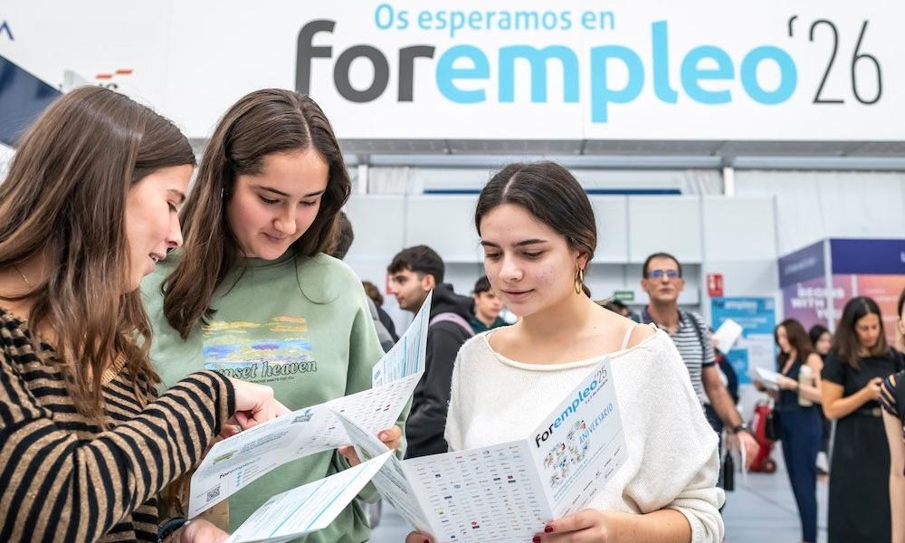 FOREMPLEO 2026 abre las puertas del mercado laboral: 158 empresas conectan en la UC3M con el futuro talento profesional