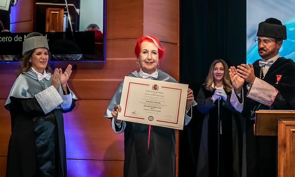 La UC3M inviste como Doctora Honoris Causa a Rosa María Calaf