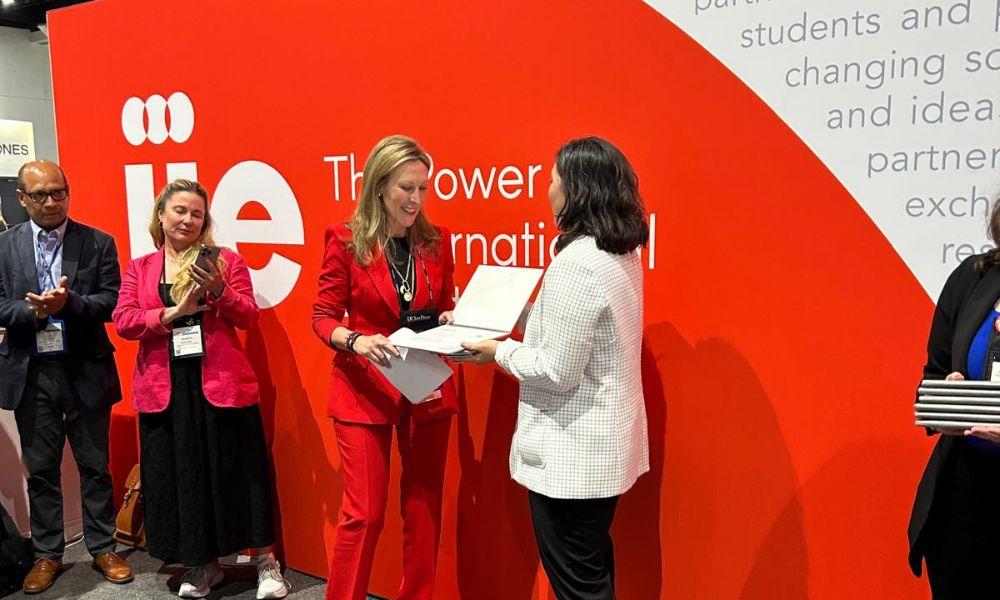 La Escuela Internacional UC3M recibe una mención honorífica por su programa para facilitar a estudiantes internacionales el acceso al sistema universitario español 