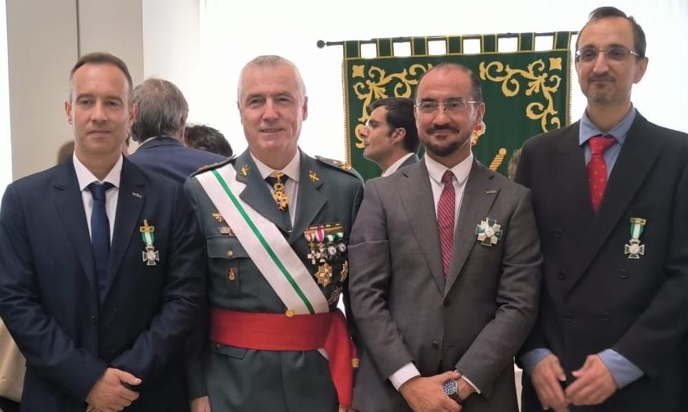 La UC3M recibe las máximas distinciones de la Guardia Civil por su labor universitaria