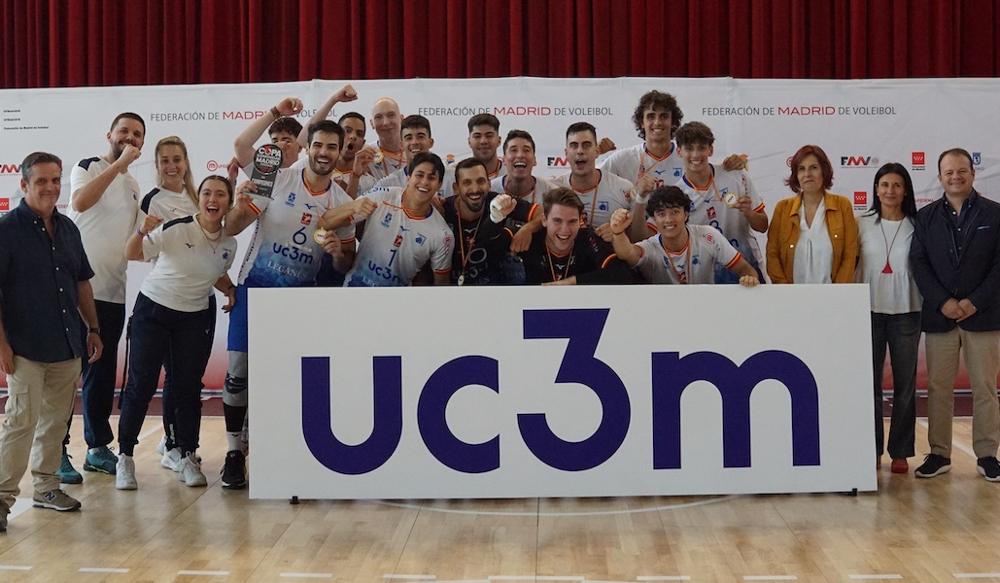 Los equipos del UC3M Voleibol Leganés se presentan oficialmente el domingo 6 de octubre