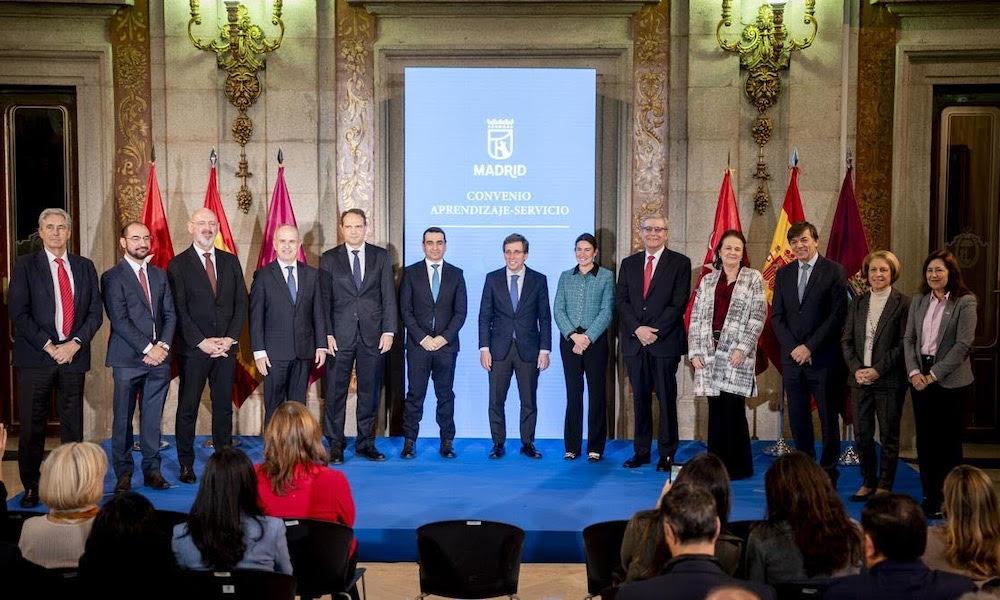La UC3M firma un convenio de colaboración con el Ayuntamiento de Madrid para el desarrollo de proyectos de aprendizaje-servicio