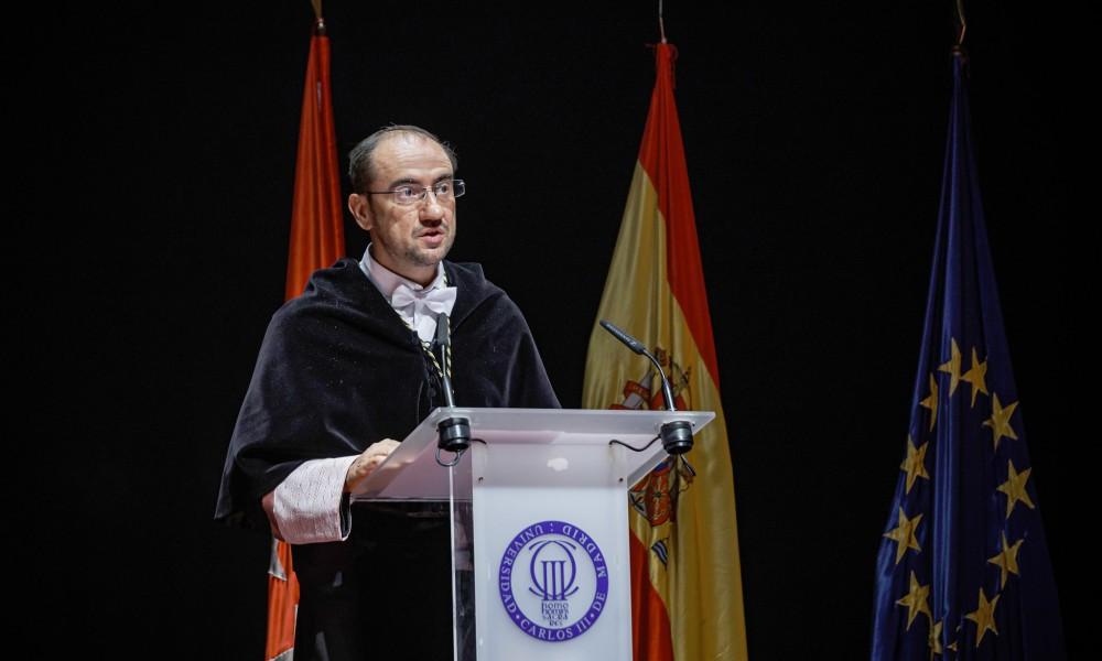 El rector de la UC3M, Ángel Arias. 