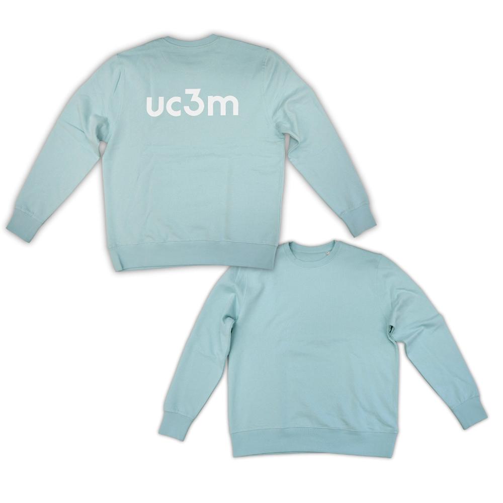 Sudadera esmeralda sin capucha