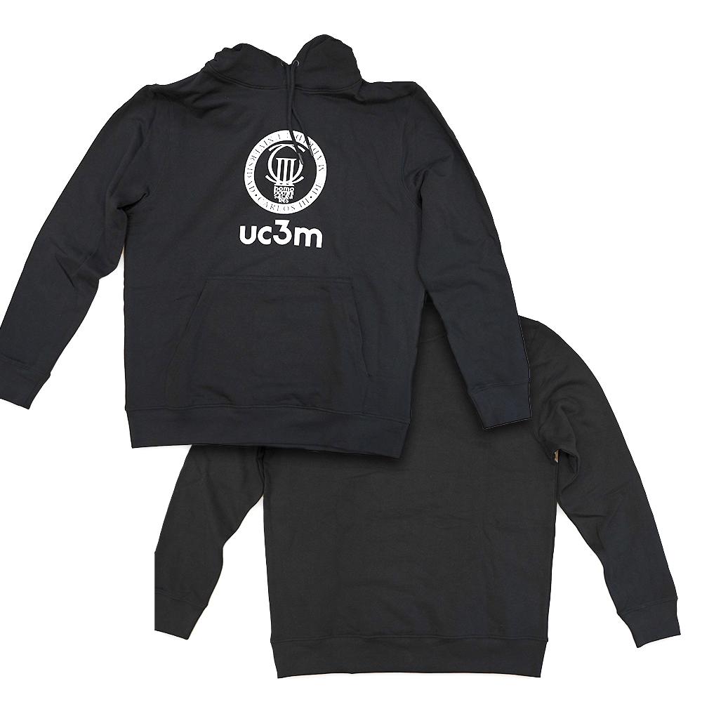 Sudadera escudo uc3m capucha