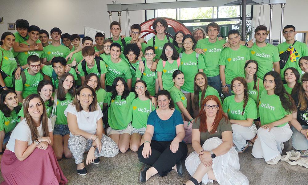 Estudiantes de secundaria y bachillerato viven una inmersión universitaria en Tecnocamp UC3M