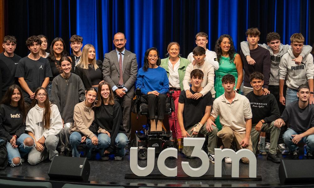 La deportista Teresa Perales inaugura la Semana de Universidades Saludables de la UC3M