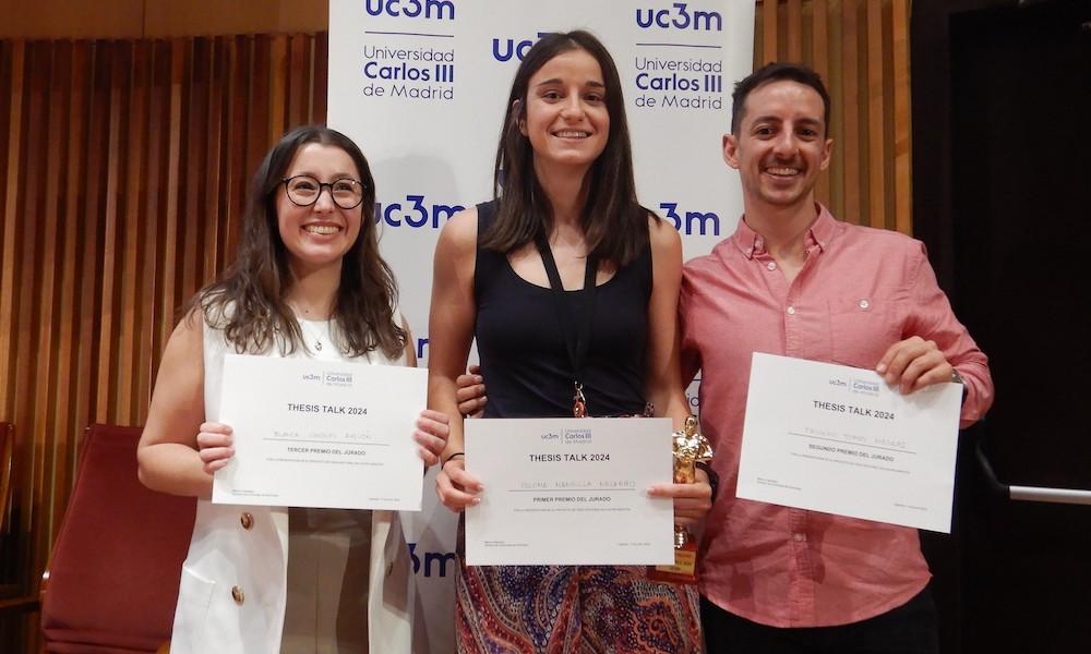  La UC3M celebra la final de Thesis Talk 2024