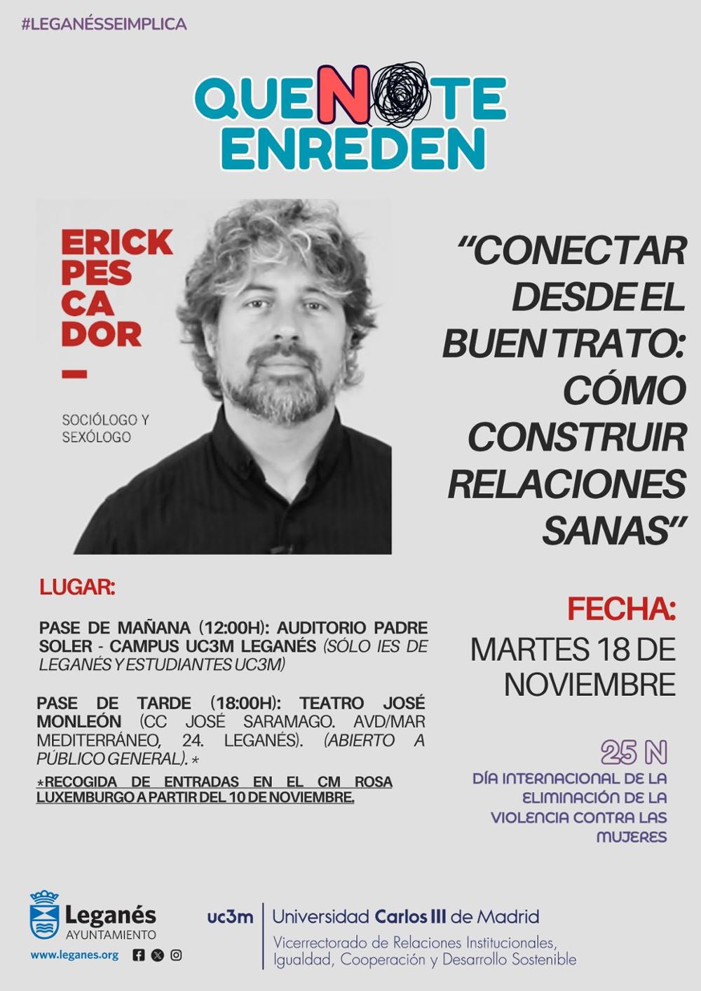 Cartel Erik Pescador