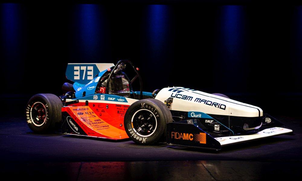 Monoplaza del MAD Formula Team de la UC3M