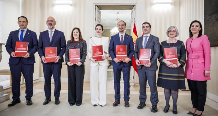 Rectores CRUMA y presidenta CM