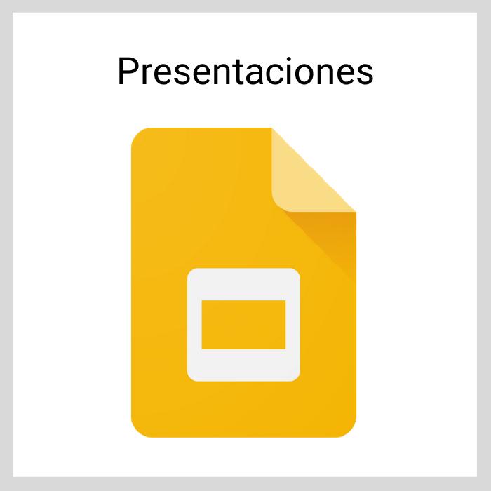 presentaciones