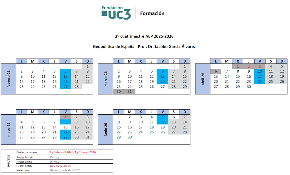 Viernes. Del 6 de febrero al 12 de junio 2026