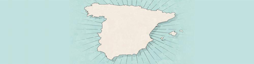 Imagen con un Mapa de España